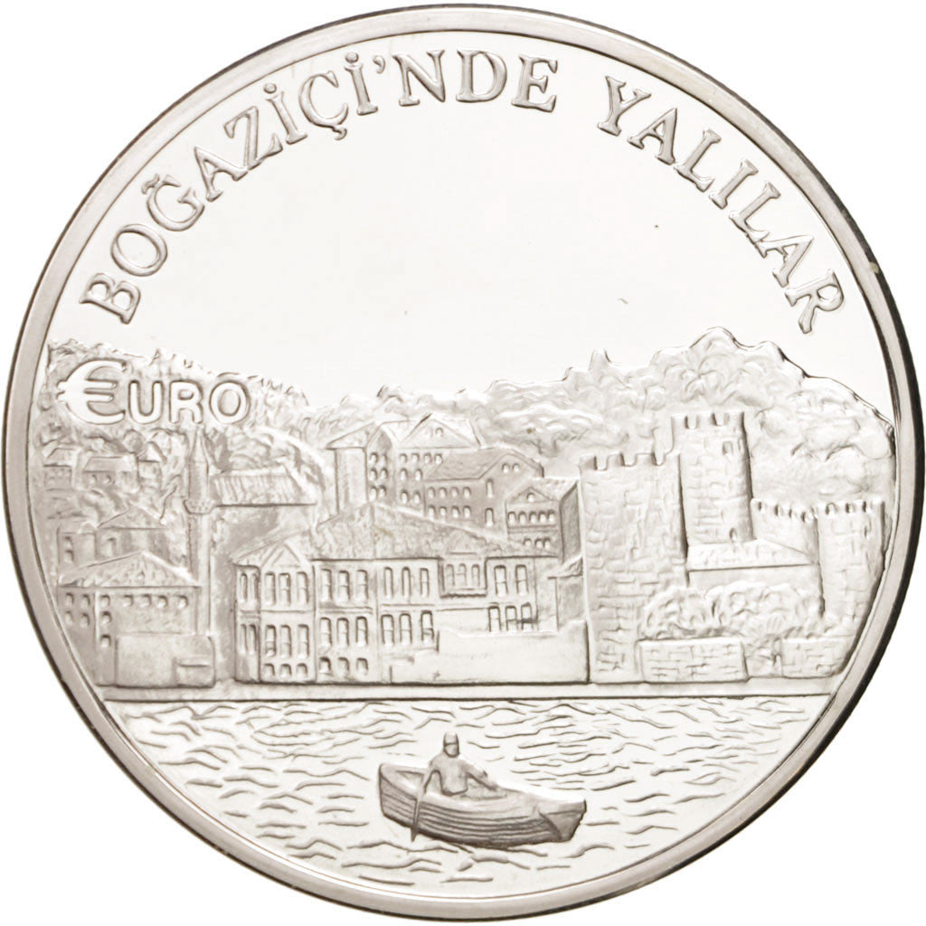 Turchia, 10000000 Lira, 2001, FDC, Argento, KM:1159