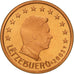 Luksemburg, 2 Euro Cent, 2003, Utrecht, MS(65-70), Miedź platerowana stalą