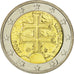 Eslovaquia, 2 Euro, Cross, 2009, SC, Bimetálico