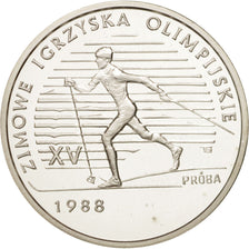 Moneda, Polonia, 1000 Zlotych, 1987, FDC, Plata, KM:Pr565