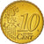 IRELAND REPUBLIC, 10 Euro Cent, 2003, MS(65-70), Brass, KM:35