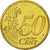 REPUBLIKA IRLANDII, 50 Euro Cent, 2003, Sandyford, MS(65-70), Mosiądz, KM:37
