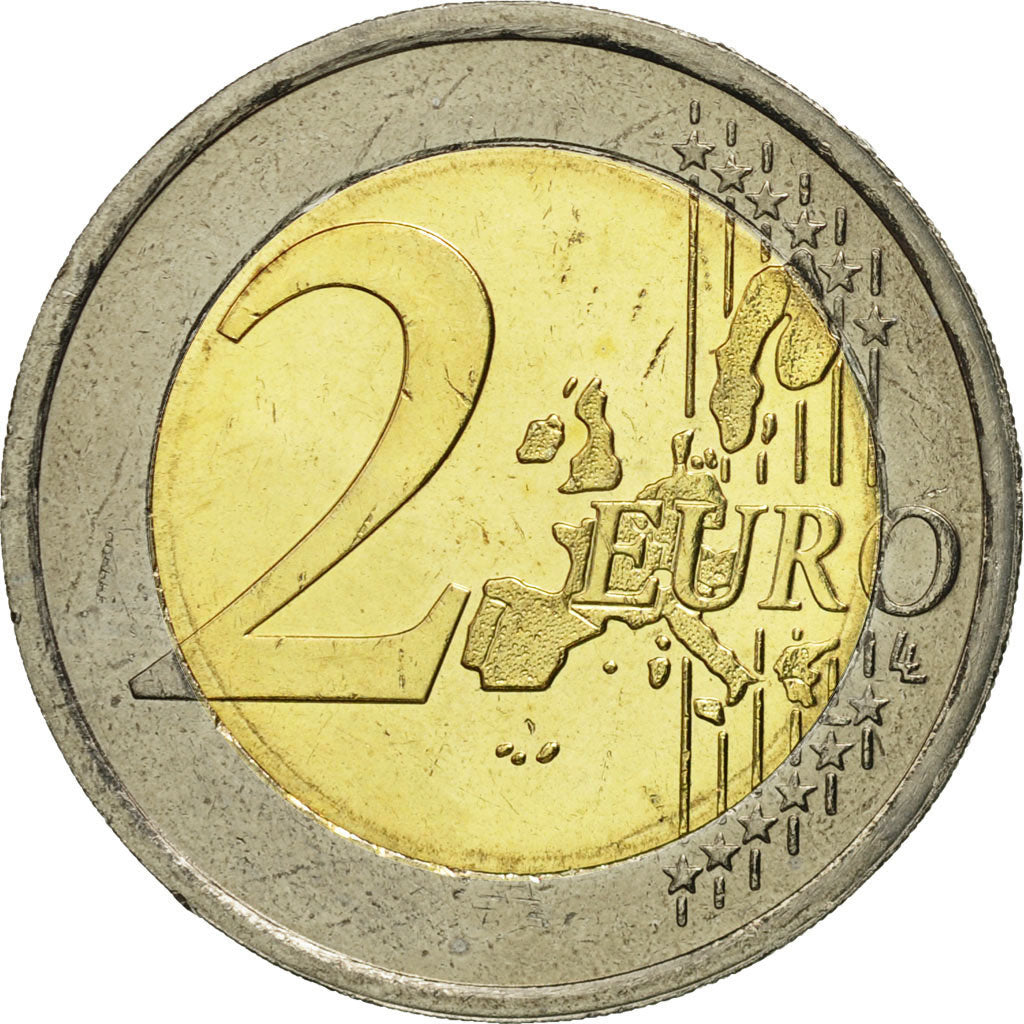 IRELAND REPUBLIC, 2 Euro, 2003, MS(65-70), Bi-Metallic, KM:39