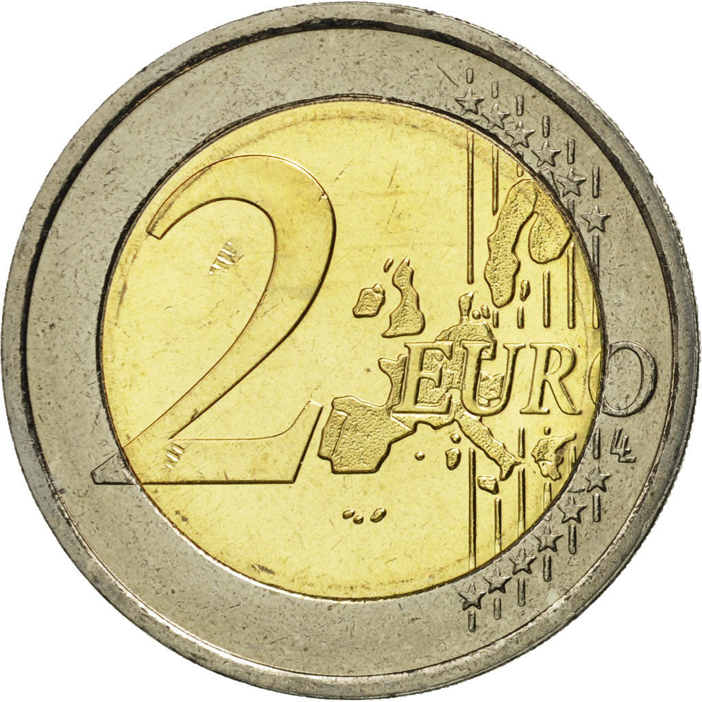 IRELAND REPUBLIC, 2 Euro, 2003, MS(65-70), Bi-Metallic, KM:39