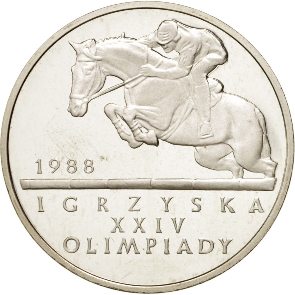 Moneta, Polonia, 500 Zlotych, 1987, FDC, Argento, KM:172