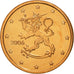 Finnland, 5 Euro Cent, 2006, STGL, Copper Plated Steel, KM:100