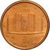 Włochy, Euro Cent, 2002, Rome, MS(65-70), Miedź platerowana stalą, KM:210