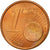 Włochy, Euro Cent, 2002, Rome, MS(65-70), Miedź platerowana stalą, KM:210