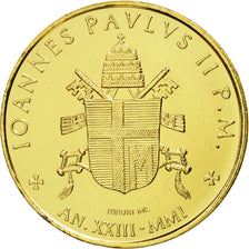 CITTÀ DEL VATICANO, John Paul II, 200 Lire, 2001, Rome, FDC, Ottone, KM:335