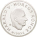 Moneta, Norvegia, Harald V, 100 Kroner, 1993, FDC, Argento, KM:450