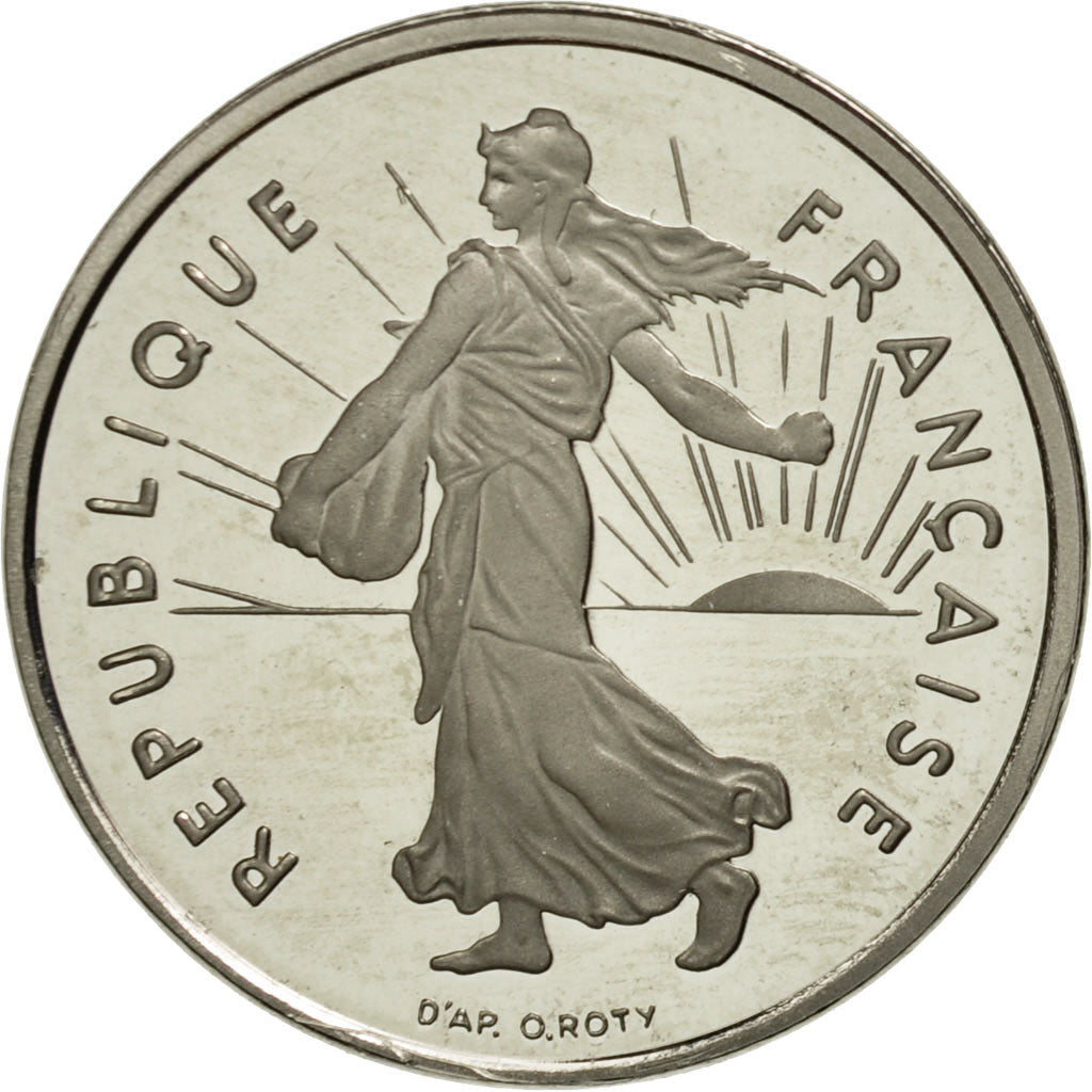 Monnaie, France, Semeuse, 1/2 Franc, 1996, Paris, FDC, Nickel, KM:931.2