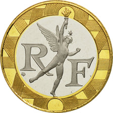 Coin, France, Génie, 10 Francs, 1996, Paris, MS(65-70), Aluminum-Bronze