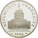 France, Panthéon, 100 Francs, PROOF, 1996, Paris, MS(65-70), Silver, KM:951.1