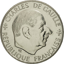 Munten, Frankrijk, Charles de Gaulle, Franc, 1988, Paris, FDC, Nickel, KM:963