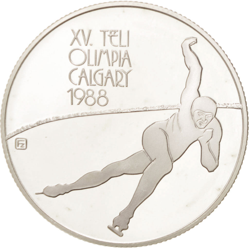 Moneta, Ungheria, 500 Forint, Otszaz, 1986, FDC, Argento, KM:659
