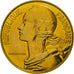 Monnaie, France, Marianne, 20 Centimes, 1987, Paris, FDC, Aluminum-Bronze