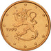 Finland, 2 Euro Cent, 1999, MS(65-70), Copper Plated Steel, KM:99
