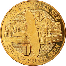 Switzerland, Medal, Der Hallwiler, Die Schweizer Seen, MS(64), Copper-Nickel