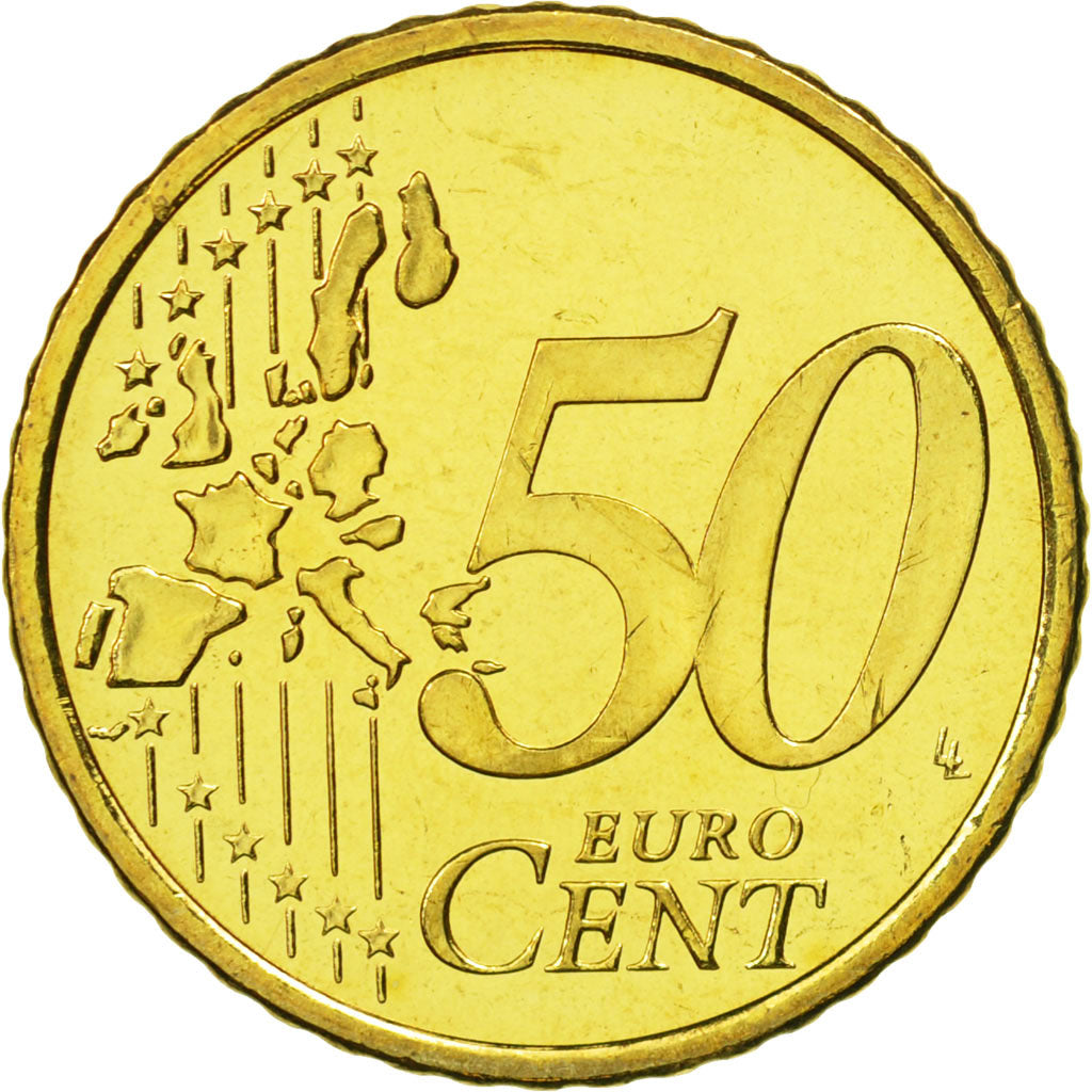 Finlande, 50 Euro Cent, 1999, FDC, Laiton, KM:103