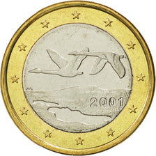 Finland, Euro, 2001, MS(65-70), Bi-Metallic, KM:104