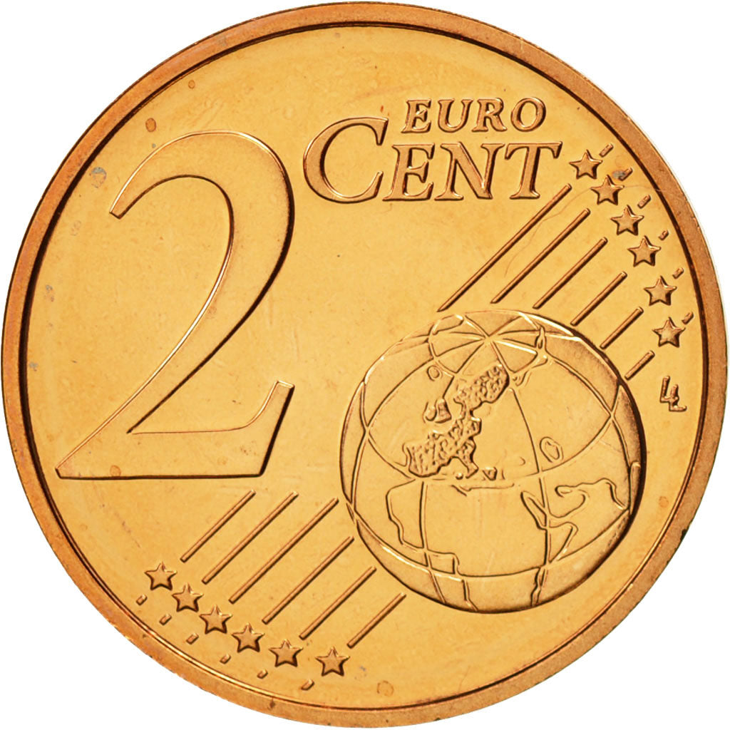 Austria, 2 Euro Cent, 2002, MS(65-70), Copper Plated Steel, KM:3083