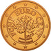 Austria, 5 Euro Cent, 2002, MS(65-70), Copper Plated Steel, KM:3084