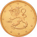 Finland, 2 Euro Cent, 2002, MS(65-70), Copper Plated Steel, KM:99