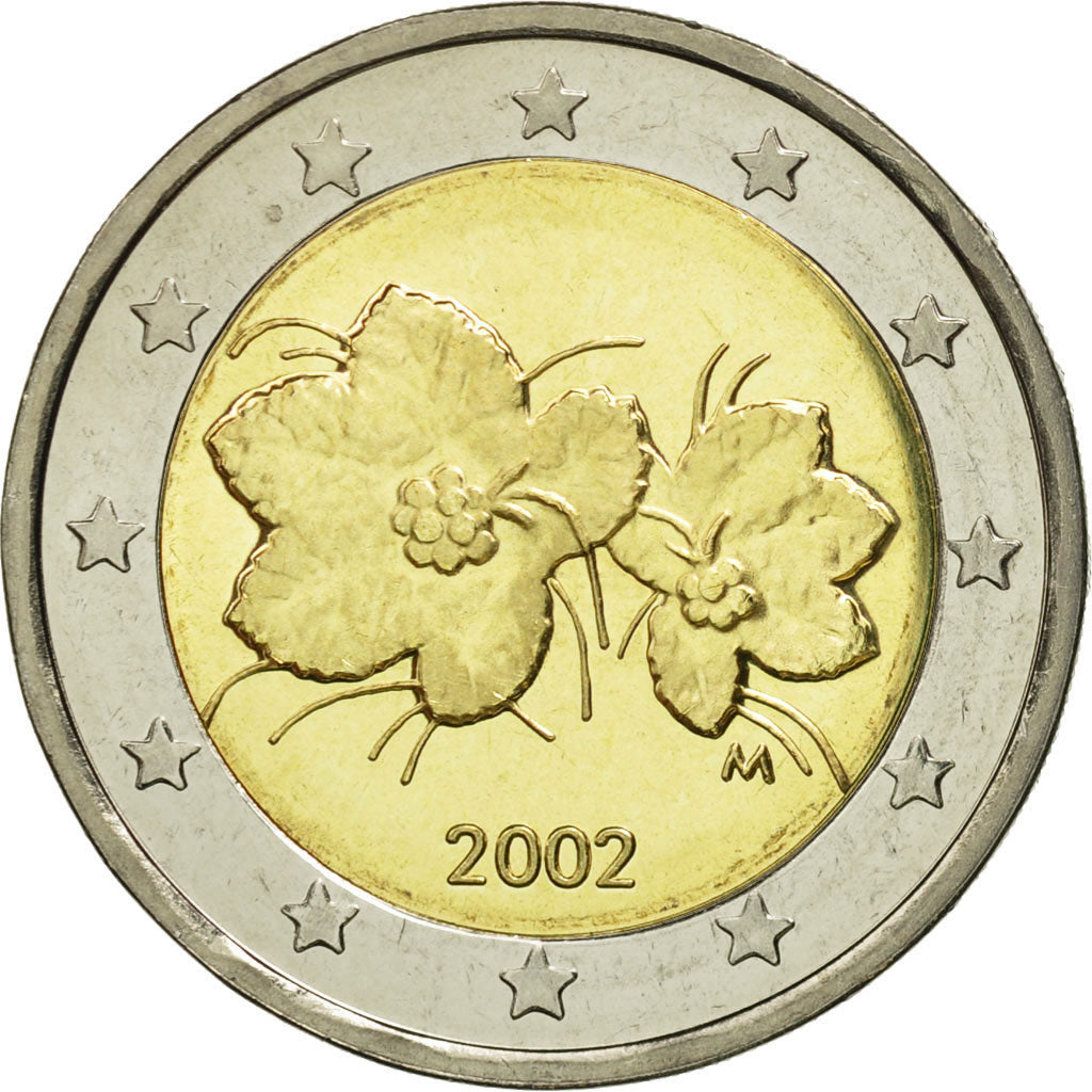 Finland, 2 Euro, 2002, MS(65-70), Bi-Metallic, KM:105