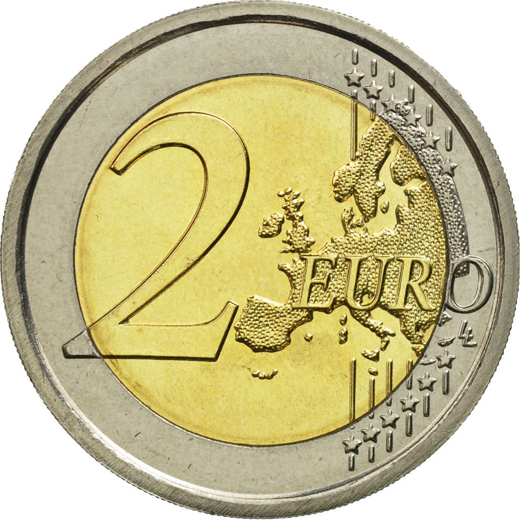 VATICAN CITY, 2 Euro, 2013, MS(65-70), Bi-Metallic, KM:389