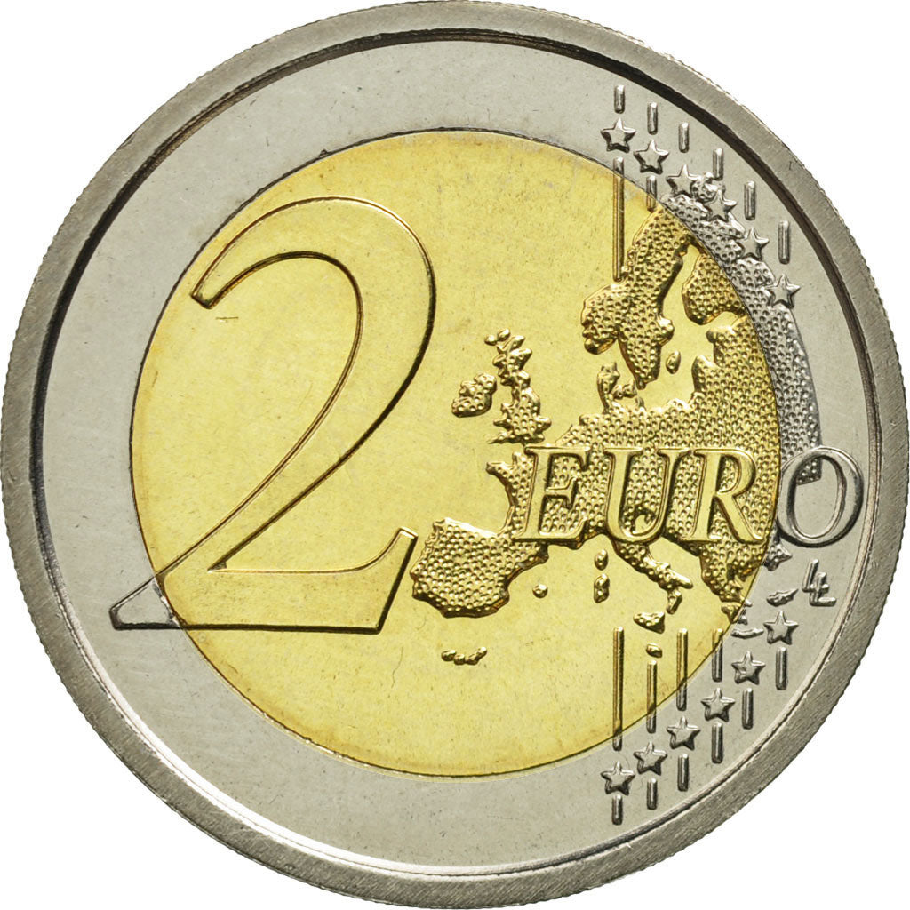 VATICAN CITY, 2 Euro, 2013, MS(65-70), Bi-Metallic, KM:389