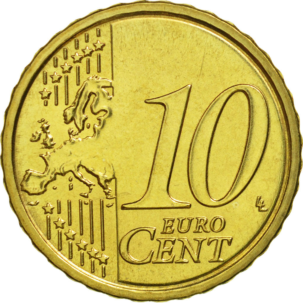 Cité du Vatican, 10 Euro Cent, 2014, FDC, Laiton