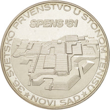 Moneda, Yugoslavia, 1500 Dinara, 1981, FDC, Plata, KM:83