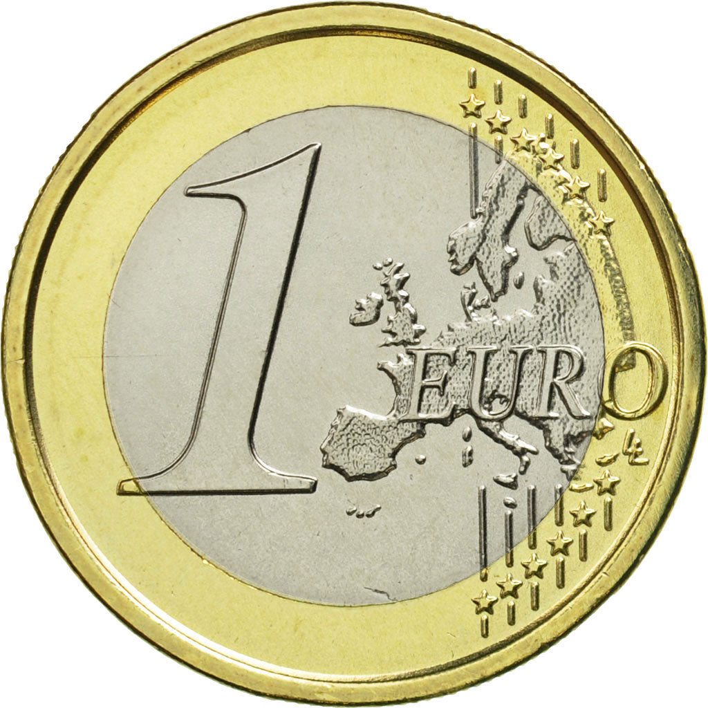 VATICAN CITY, 1 Euro, 2014, MS(65-70), Bi-Metallic