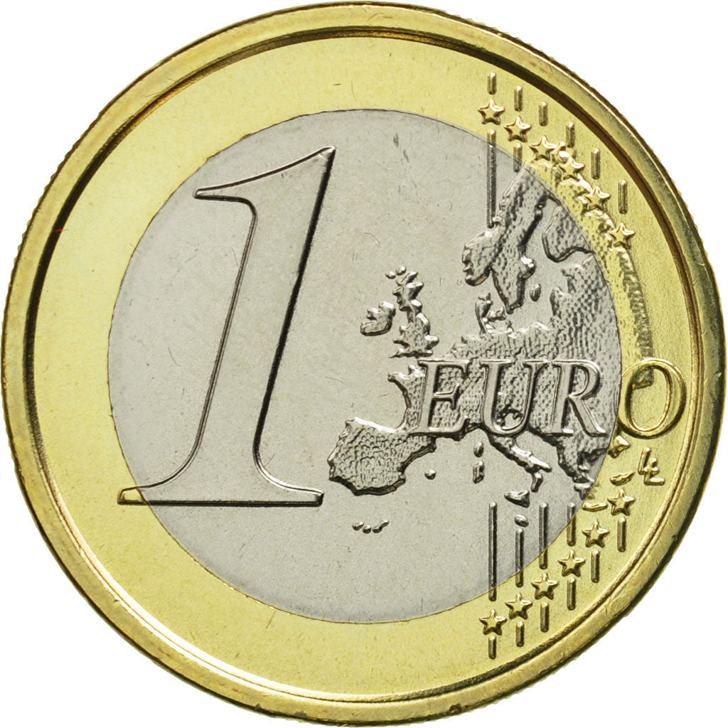 VATICAN CITY, 1 Euro, 2014, MS(65-70), Bi-Metallic