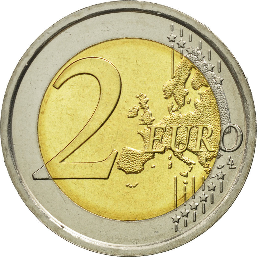 VATICAN CITY, 2 Euro, 2014, MS(65-70), Bi-Metallic
