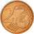 PAŃSTWO WATYKAŃSKIE, 2 Euro Cent, 2010, Rome, MS(65-70), Miedź platerowana