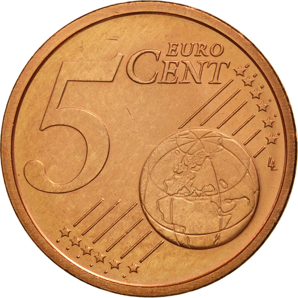 VATICAN CITY, 5 Euro Cent, 2010, MS(65-70), Copper Plated Steel, KM:377