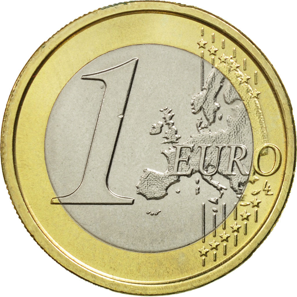 VATICAN CITY, Euro, 2010, MS(65-70), Bi-Metallic, KM:388