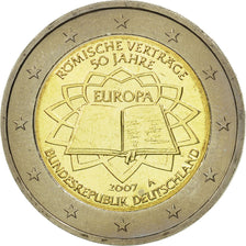 GERMANY - FEDERAL REPUBLIC, 2 Euro, Traité de Rome 50 ans, 2007, MS(63)