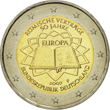 GERMANY - FEDERAL REPUBLIC, 2 Euro, Traité de Rome 50 ans, 2007, MS(63)