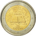 Hiszpania, 2 Euro, Traité de Rome 50 ans, 2007, Madrid, MS(63), Bimetaliczny