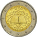 Francia, 2 Euro, Traité de Rome 50 ans, 2007, SPL, Bi-metallico, KM:1460