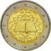 Francia, 2 Euro, Traité de Rome 50 ans, 2007, SC, Bimetálico, KM:1460