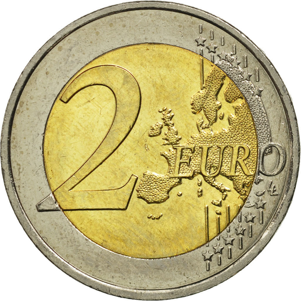 Francia, 2 Euro, Traité de Rome 50 ans, 2007, SPL, Bi-metallico, KM:1460
