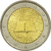 Włochy, 2 Euro, Traité de Rome 50 ans, 2007, MS(63), Bimetaliczny