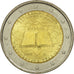 Italy, 2 Euro, Traité de Rome 50 ans, 2007, MS(63), Bi-Metallic