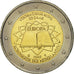 Netherlands, 2 Euro, Traité de Rome 50 ans, 2007, MS(63), Bi-Metallic