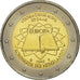 Netherlands, 2 Euro, Traité de Rome 50 ans, 2007, MS(63), Bi-Metallic