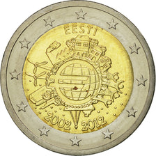 Estonia, 2 Euro, €uro 2002-2012, 2012, MS(63), Bi-Metallic