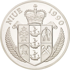 Moneta, Niue, Elizabeth II, 50 Dollars, 1990, FDC, Argento, KM:75